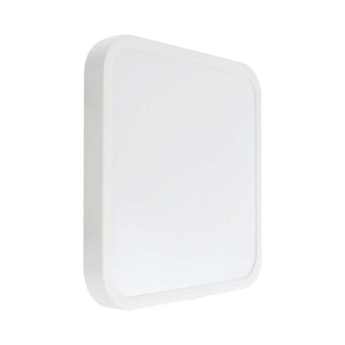 18W LED Dome Light With Sensor SAMSUNG Chip 4000K Square White Frame IP44 18W LED Dome Light With Sensor SAMSUNG Chip 4000K Square White Frame IP44
