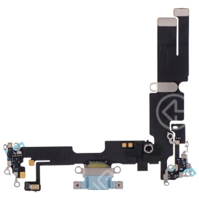 Porta di ricarica per iPhone 14 Plus Blue Originale Porta di ricarica per iPhone 14 Plus Blue Originale