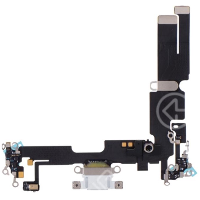 Porta di ricarica per iPhone 14 Plus White Originale Porta di ricarica per iPhone 14 Plus White Originale