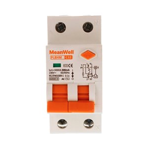 Magnetotermico Differenziale MeanWell Tipo AC Curva C 1P+N 2M 6kA C32A 230V
