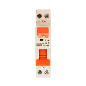 Magnetotermico Differenziale MeanWell Tipo A Curva C 1P+N 1M 6kA C16A AC 230V