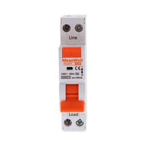 Magnetotermico Differenziale MeanWell Tipo A Curva C 1P+N 1M 6kA C20A AC 230V