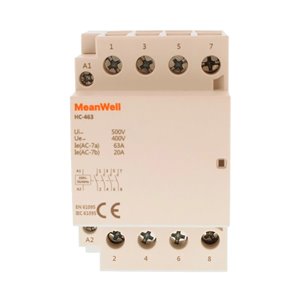 Contattore MeanWell 4P 3M 4NO 63A AC 400V IP20