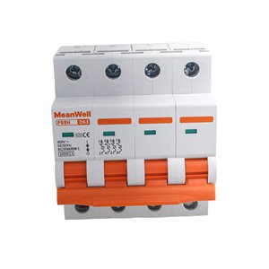 Interruttore Magnetotermico MeanWell Curva D 4P 4M 1kA D63A AC 400V IP20 IEC60898-1