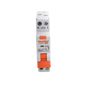 Interruttore Magnetotermico Differenziale Tipo A Curva C 1P+N 1M 6kA 10mA Per Zone Umide C20A AC 230V IP20 IEC61009-1