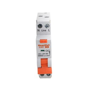 Interruttore Magnetotermico Differenziale Tipo A Curva C 1P+N 1M 6kA 10mA Per Zone Umide C6A AC 230V IP20 IEC61009-1