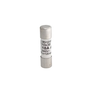 Fusibili AC MeanWell 500V D10X38mm 10A IP20 Certificati IEC60269 (10pz)