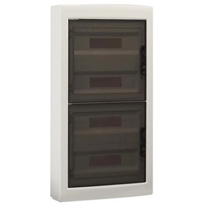Centralino da Parete MeanWell 72 Moduli 400x840x140mm Bianco RAL 9016 IP40