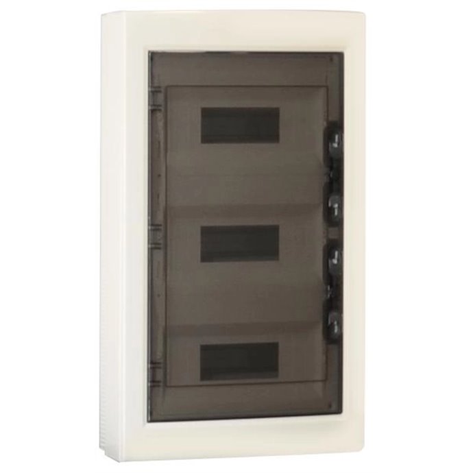 Centralino da Parete MeanWell 36 Moduli 400x400x120mm Bianco RAL 9016 IP40