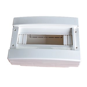 Centralino da Parete senza Portello MeanWell 12 Moduli Grigio RAL 7035 1250x215x95mm IP40