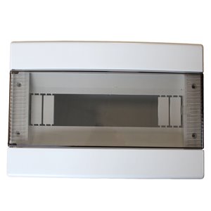 Centralino da Parete MeanWell 12 Moduli 270x190x100mm Bianco RAL 9016 IP40