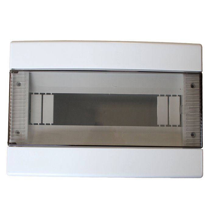 Centralino da Parete MeanWell 12 Moduli 270x190x100mm Bianco RAL 9016 IP40