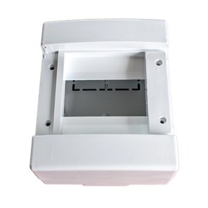 Centralino da Parete MeanWell senza Portello 4 Moduli Grigio RAL 7035 145x155x85mm IP40