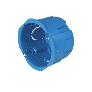 Scatola Portafrutti MeanWell da Incasso 2 Posti Rettangolare per Cartongesso con Inserto Metallico