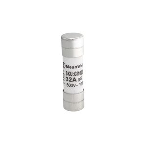 Fusibili AC MeanWell 500V D14X51mm 32A IP20 Certificati IEC60269 (10pz)