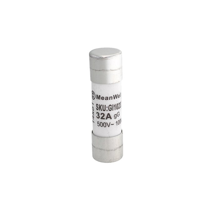 Fusibili AC MeanWell 500V D14X51mm 32A IP20 Certificati IEC60269 (10pz)