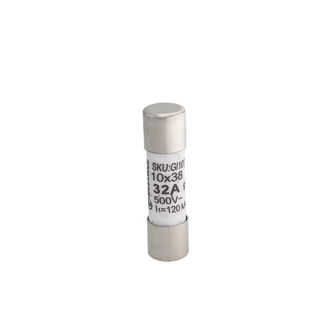 Fusibili AC MeanWell 500V D10X38mm 32A IP20 Certificati IEC60269 (10pz)