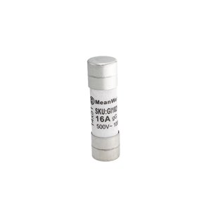 Fusibili AC MeanWell 500V D14X51mm 16A IP20 Certificati IEC60269 (10pz)