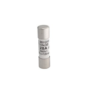 Fusibili AC MeanWell 500V D10X38mm 20A IP20 Certificati IEC60269 (10pz)