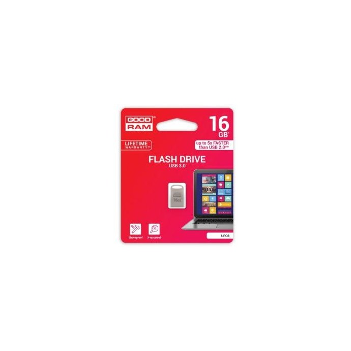 Pendrive metal GoodRAM POINT UPO3 16GB USB 3.0 - blister Pendrive metal GoodRAM POINT UPO3 16GB USB 3.0 - blister