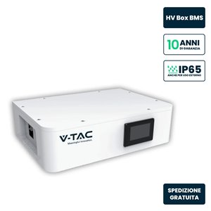 HV Box di Controllo BMS con Schermo LCD compatibile con Batterie di Accumulo Impilabili Alta Tensione SKU 12002