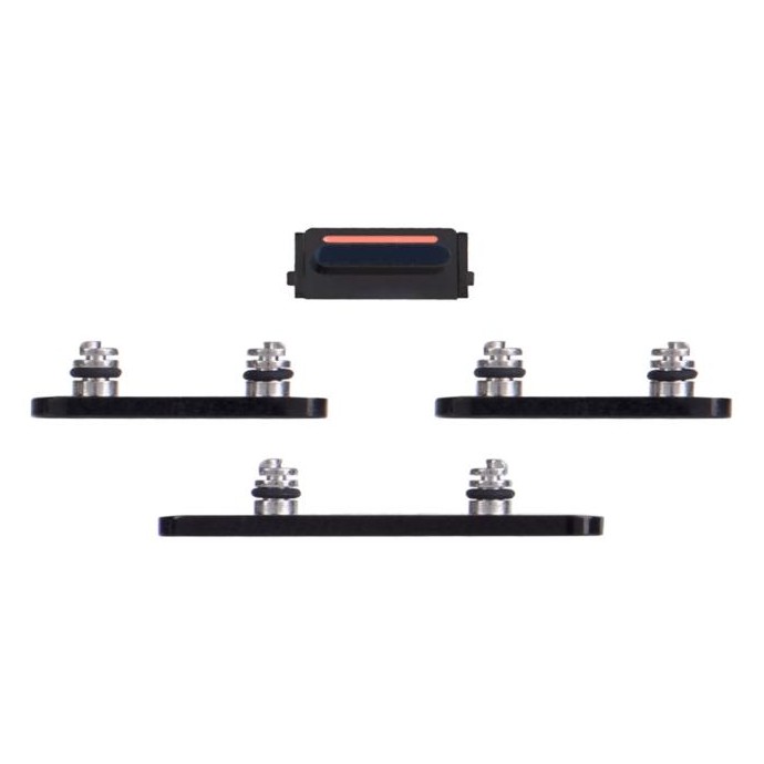 Set pulsanti laterali per iPhone 14/14Plus Midnight Black Set pulsanti laterali per iPhone 14/14Plus Midnight Black