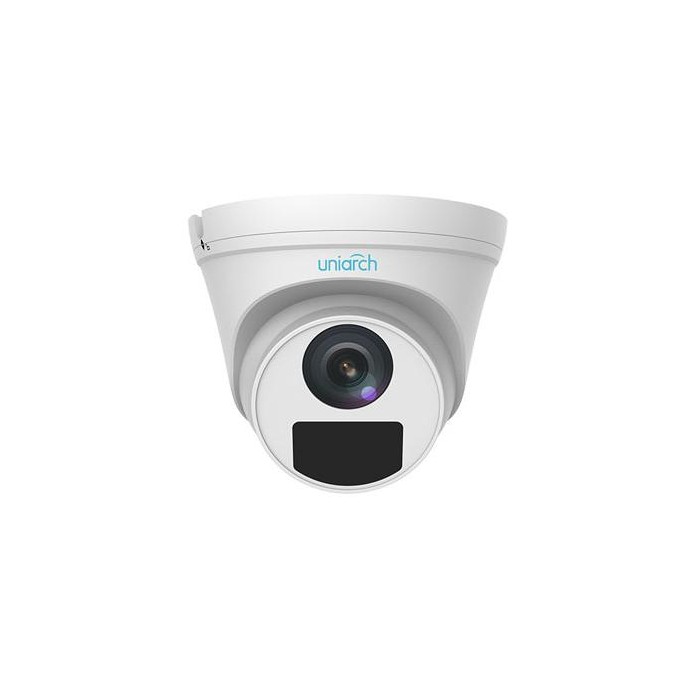 4MP Uniarch Mini Turret IPCamera,Ottica 4.0mm con Audio - IPC-T124-APF40 4MP Uniarch Mini Turret IPCamera,Ottica 4.0mm con Audio - IPC-T124-APF40