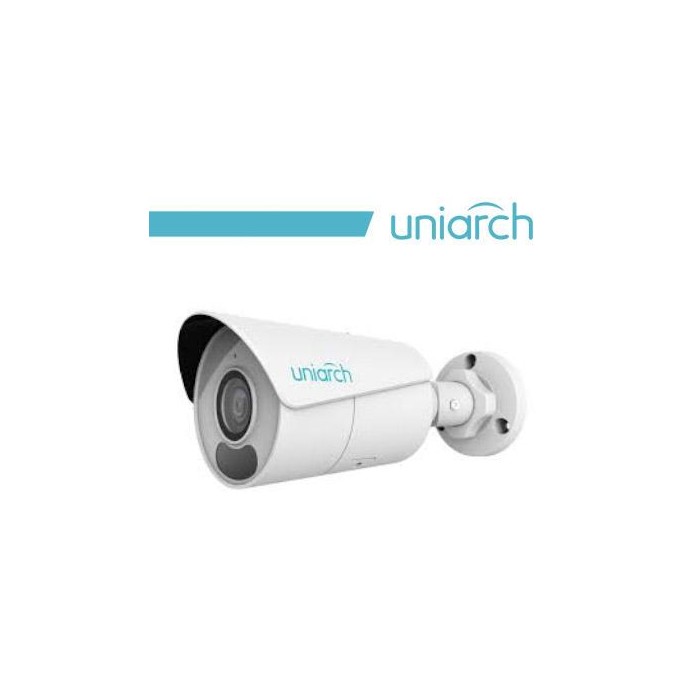 8MP Uniarch Bullet IPCamera,Ottica 2.8mm con Audio 8MP Uniarch Bullet IPCamera,Ottica 2.8mm con Audio