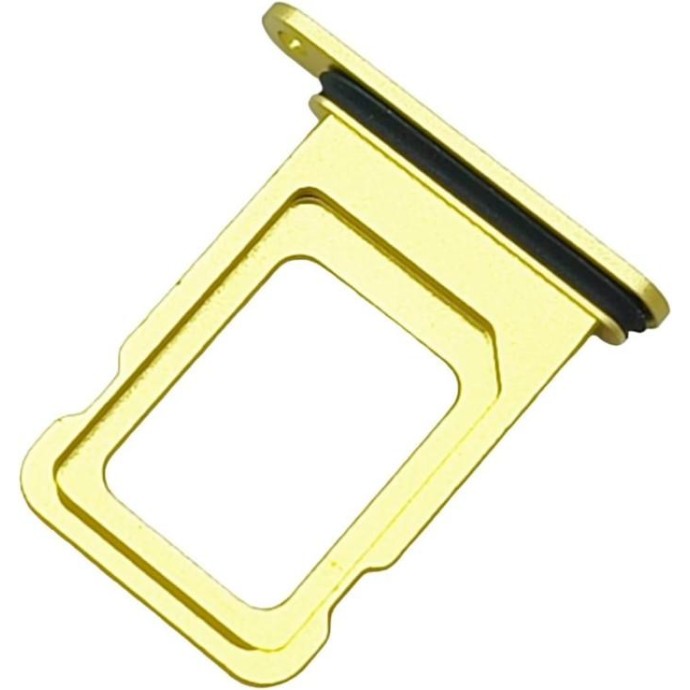 Supporto scheda SIM per iPhone 14/14Plus Giallo Supporto scheda SIM per iPhone 14/14Plus Giallo