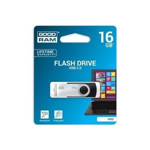 Chiavetta/Pendrive USB Goodram Twister 16GB nera USB 2.0