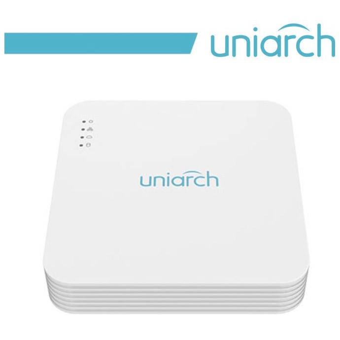 NVR Uniarch 4 Canali 8 Megapixel, 4 Porte PoE NVR Uniarch 4 Canali 8 Megapixel, 4 Porte PoE
