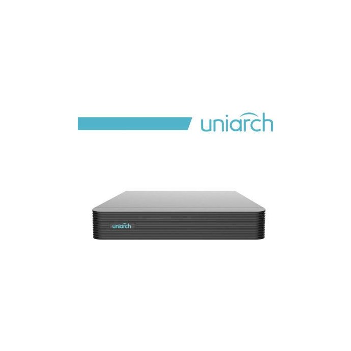 NVR Uniarch 8 Canali 8 Megapixel, 8 Porte Poe, SerieE2