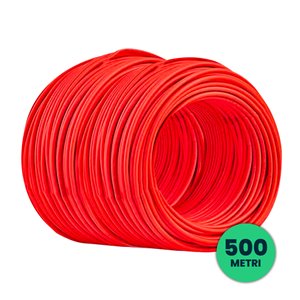 Cavo Solare Fotovoltaico 4 mmq Unipolare Colore Rosso Prodotto in Germania per Collegamento Professionale Pannelli Solari Fotovo