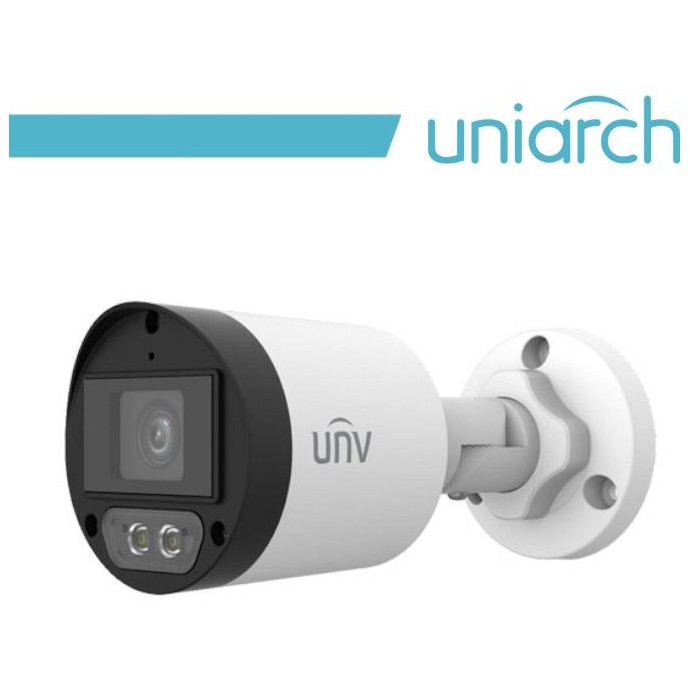 Videocamera Bullet Analogica Uniarch 5MP 2.8mm White Light Videocamera Bullet Analogica Uniarch 5MP 2.8mm White Light