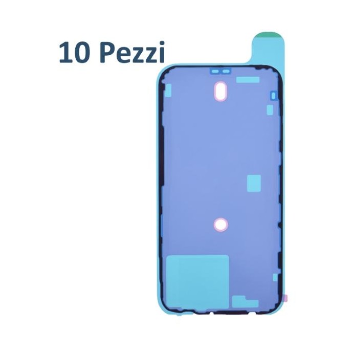 Adesivo posteriore Lcd per iPhone 15 Nero Busta da 10pz Adesivo posteriore Lcd per iPhone 15 Nero Busta da 10pz