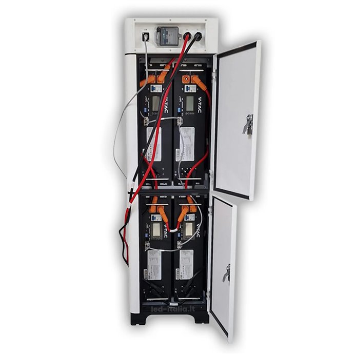 Armadio per 4 batterie SKU 11377 Massimo 100A