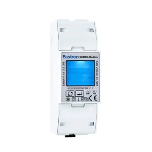 Meter Monofase Eastron RS485 Modbus, Contatore Bidirezionale per Sistemi Fotovoltaici con Inverter Deye e Solis, Controllo Energ