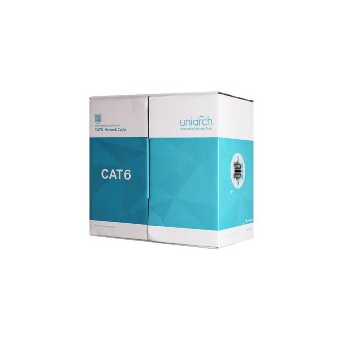 Cavo ethernet CAT6 UTP PVC 8 fili 24AWG, Rame, 305metri Cavo ethernet CAT6 UTP PVC 8 fili 24AWG, Rame, 305metri