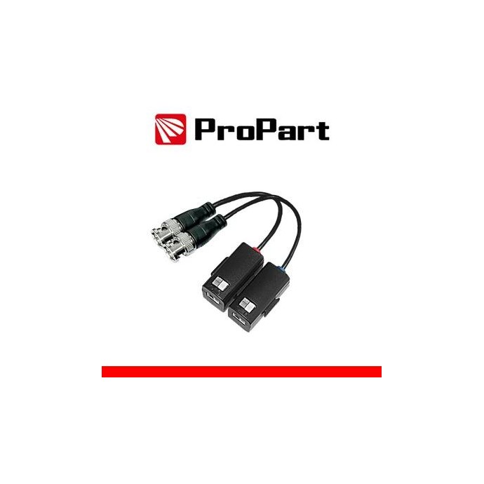 Coppia di Balun video HD passivo ad 1 canale, Push pin Coppia di Balun video HD passivo ad 1 canale, Push pin