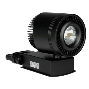 45W LED COB CRI95 Track Light Black Body 5000K