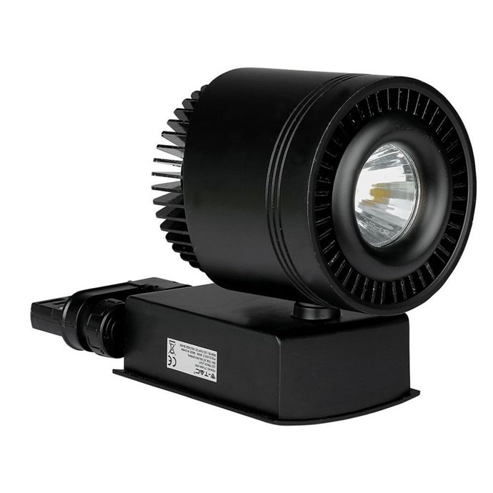 45W LED COB CRI95 Track Light Black Body 5000K 45W LED COB CRI95 Track Light Black Body 5000K