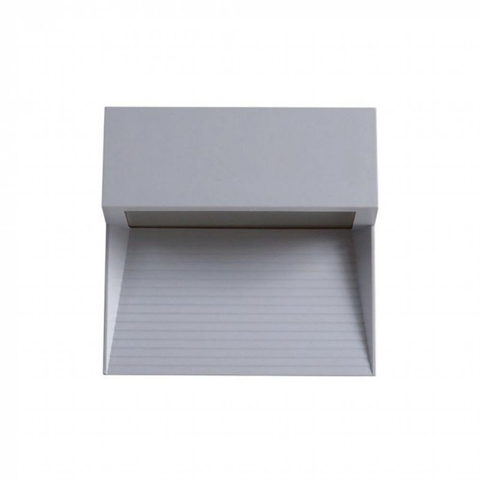 3W LED Step Light Grey Body Square IP65 4000K 3W LED Step Light Grey Body Square IP65 4000K