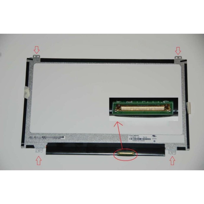 Display B116XTN04.0 Top/Bottom led 11.6 - 40 pin Display B116XTN04.0 Top/Bottom led 11.6 - 40 pin