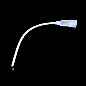 Connector with Plug For Neon Flex Power Cord