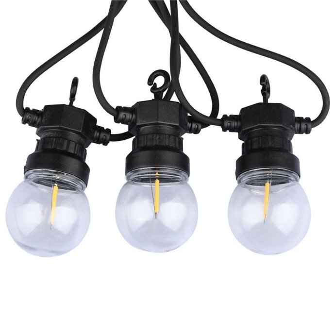 LED String Light 5M With 10 Bulbs 3000K LED String Light 5M With 10 Bulbs 3000K