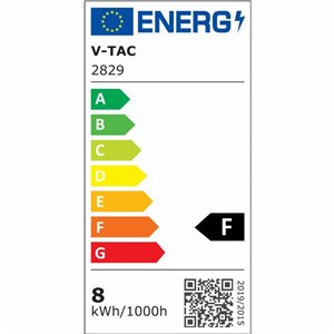 Lampadina LED E27 8W A67 Filamento 2700K (Blister 1 Pezzo)