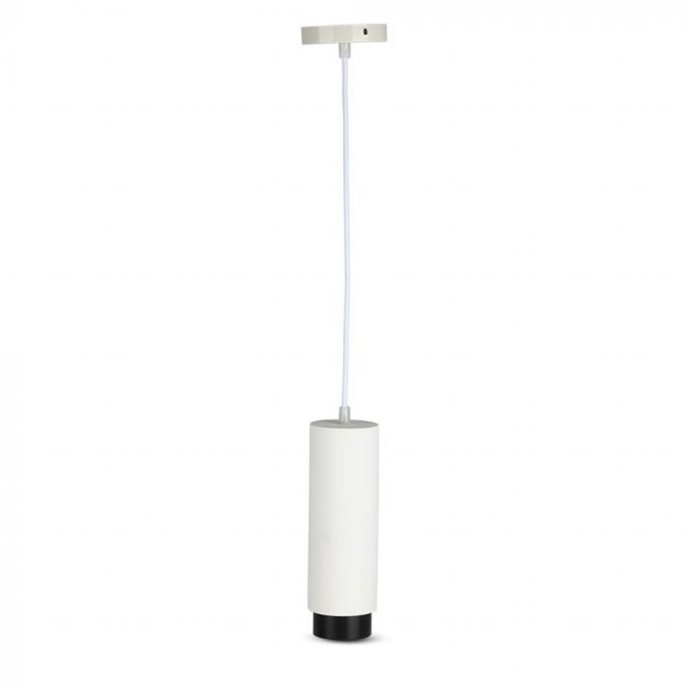 GU10 Fitting Gypsum Pendant Suspended Metal with Gun Black Bottom GU10 Fitting Gypsum Pendant Suspended Metal with Gun Black Bottom