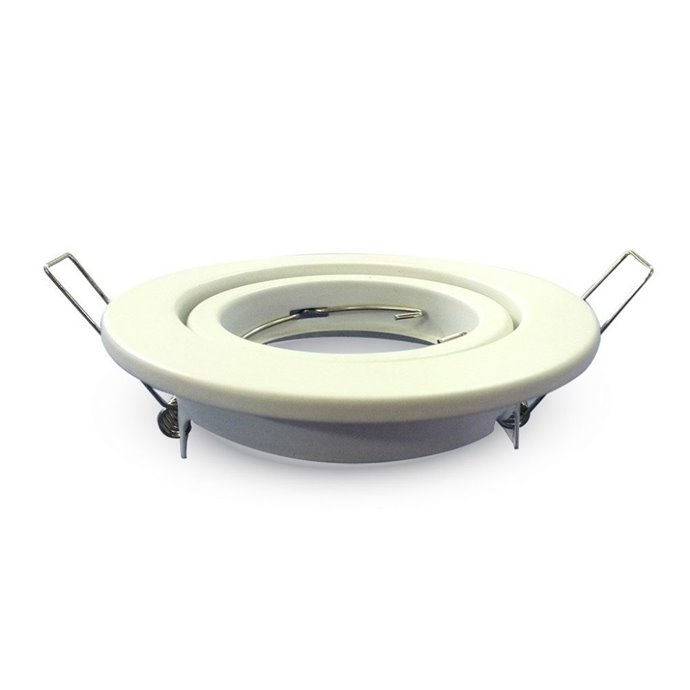 GU10 Housing Round Movable White GU10 Housing Round Movable White