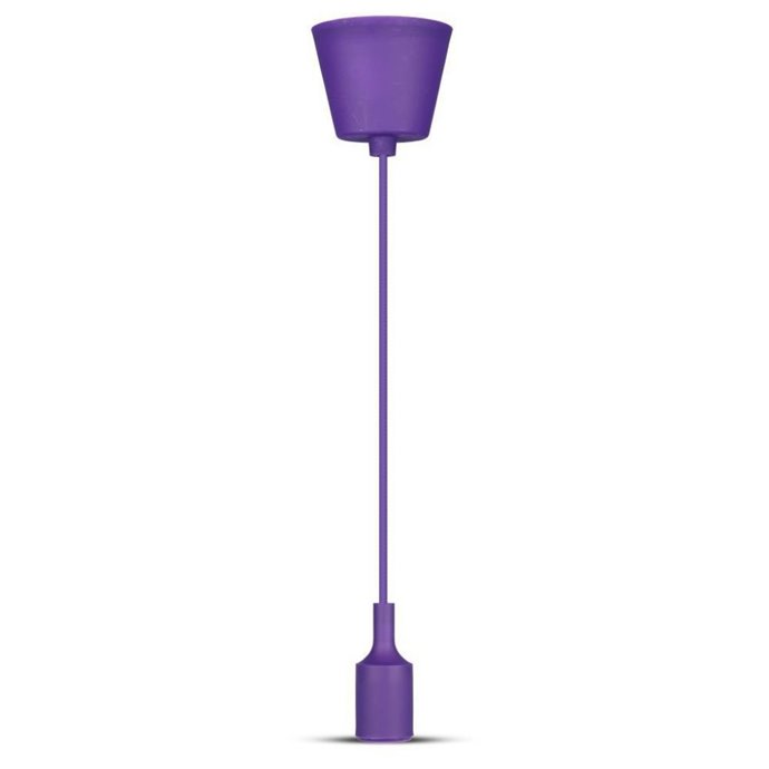 E27 Pendant Holder Purple E27 Pendant Holder Purple