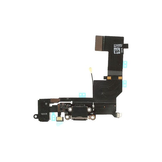 Connettore Dock Carica Originale Audio per iPhone 5S Nero Connettore Dock Carica Originale Audio per iPhone 5S Nero